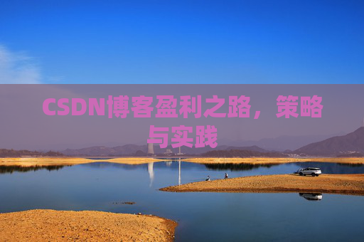 CSDN博客盈利之路，策略与实践